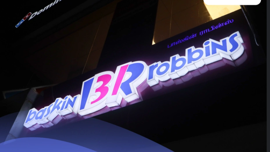 ACP with Trimcap Letter Board Example 4